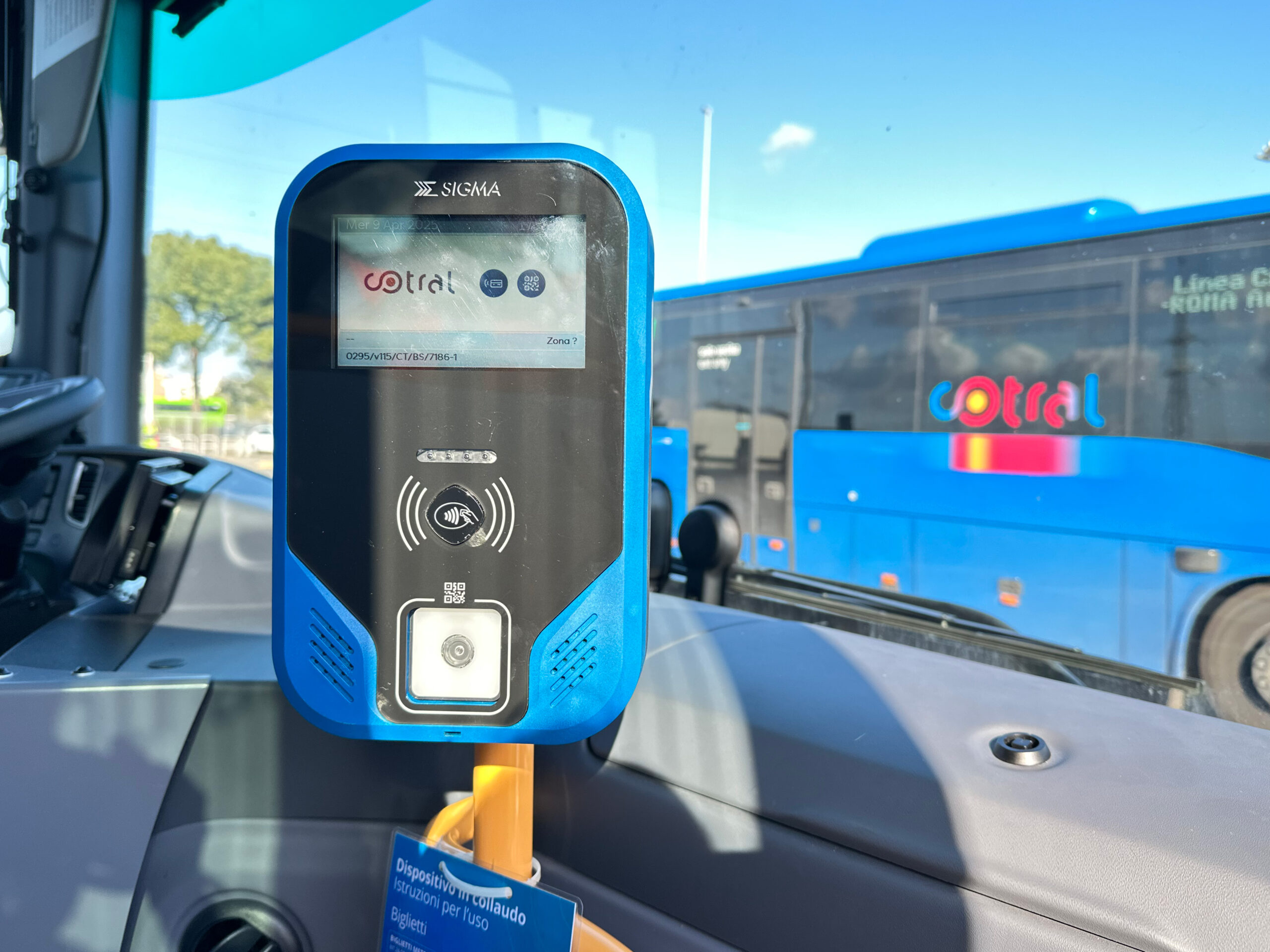 Début de l’installation des validateurs Cotral