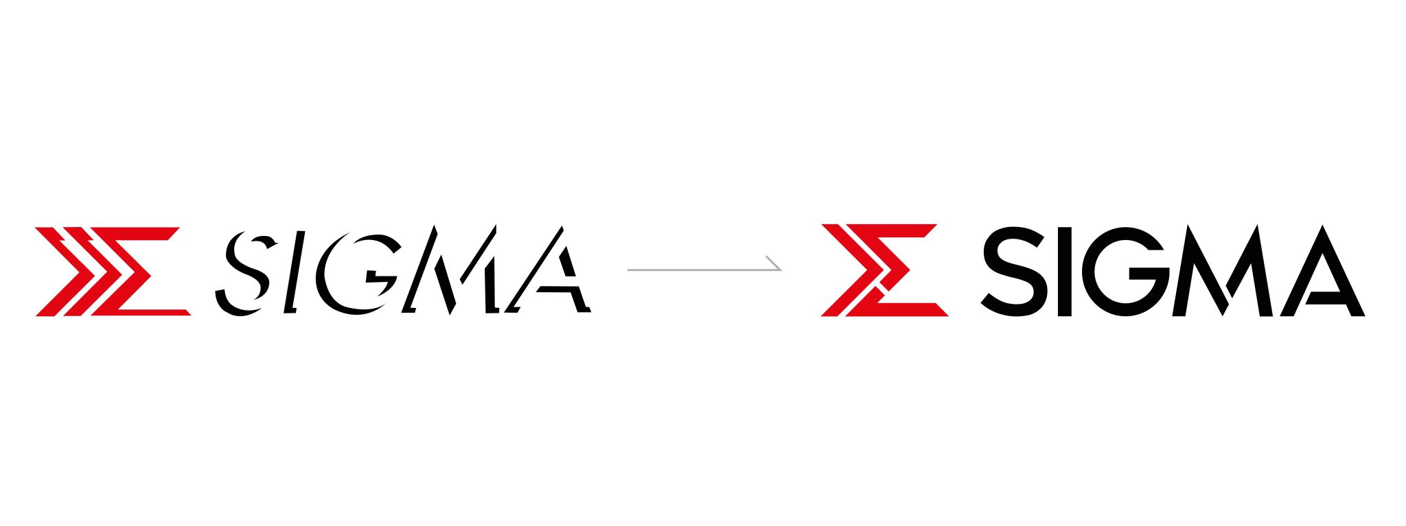 Aprés 40 ans Sigma a un nouveau logo