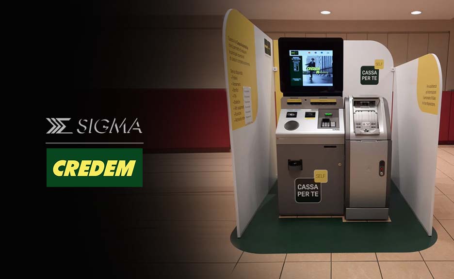 CREDEM chooses SIGMA Automatic Self Machines